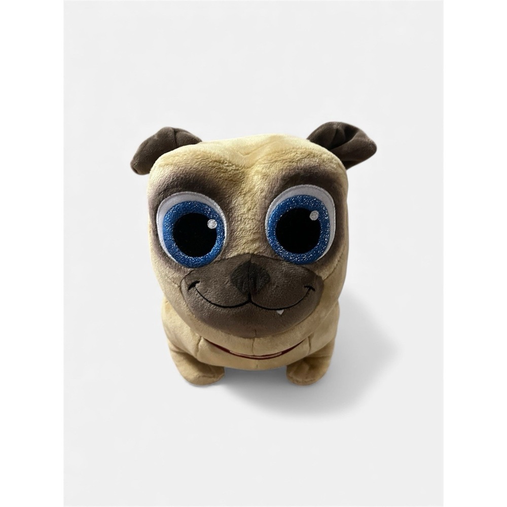 Disney Store Puppy Dog Pals Rolly Pug 12" Plush Junior Stuffed Animal